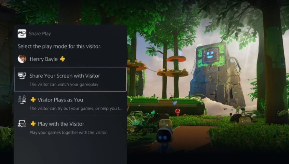 Share Play en PS5