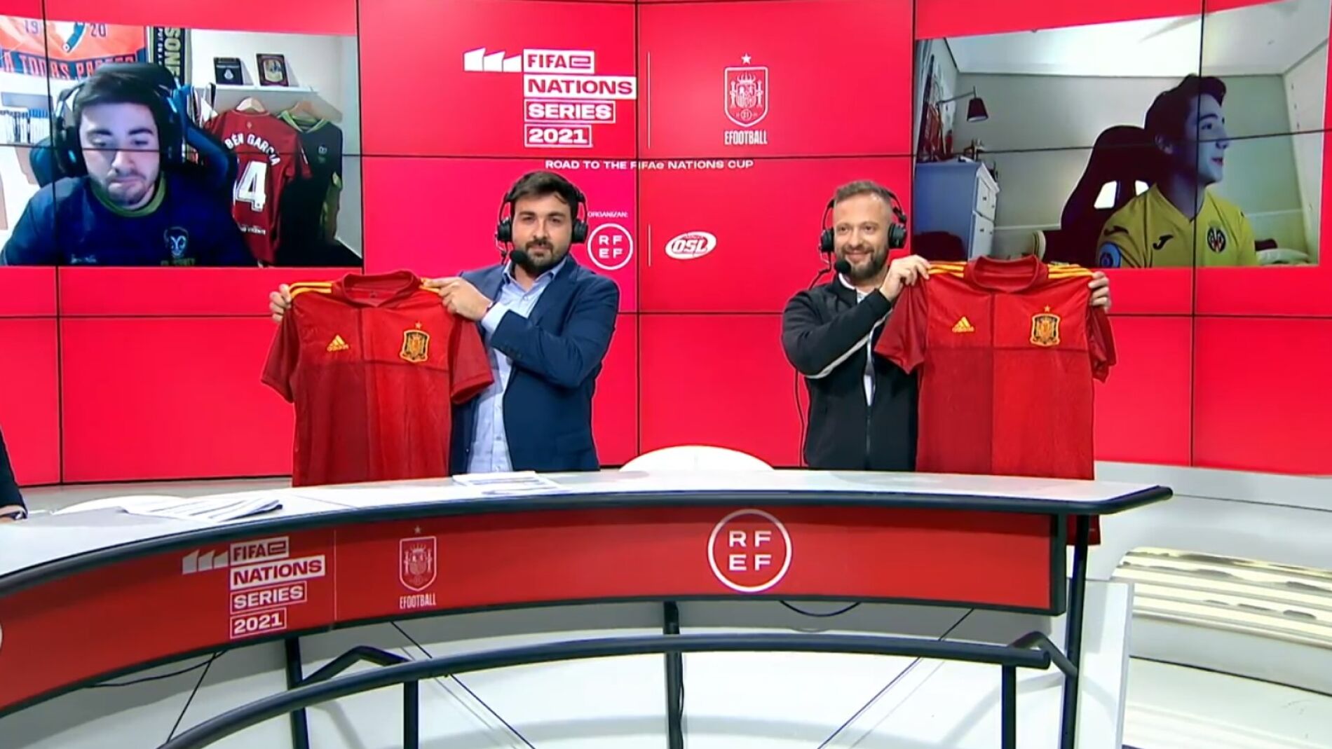 Representantes Selección española en la FIFAe Nations Cup