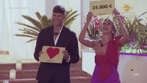 ¡Triunfa el amor! Celia y Miguel, los ganadores de la primera edición de 'Love Island España'