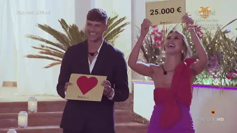 ¡Triunfa el amor! Celia y Miguel, los ganadores de la primera edición de 'Love Island España' La crónica