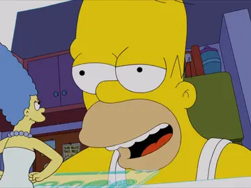Homer se enamora de su asistente virtual Homer se enamora de su asistente virtual