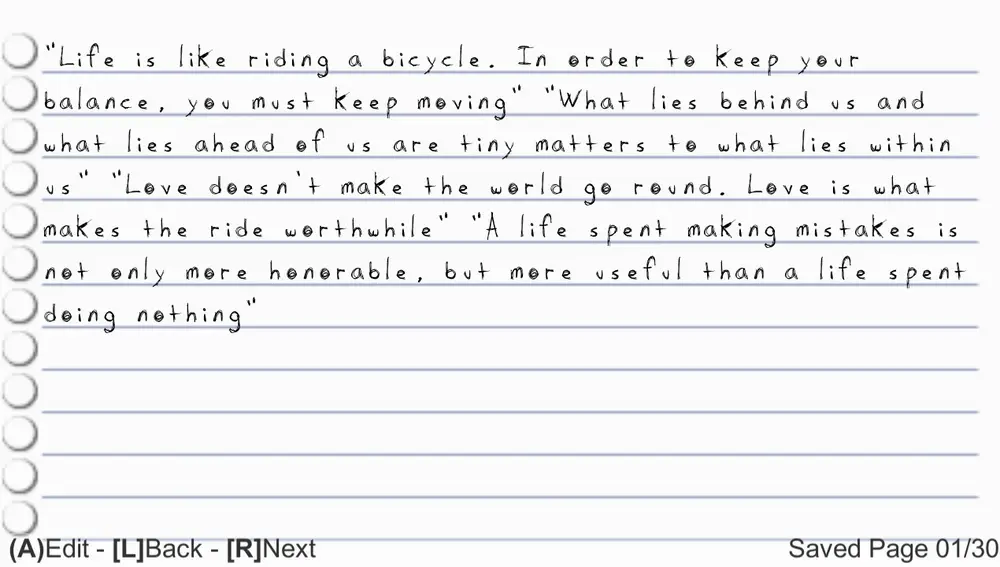 Notes