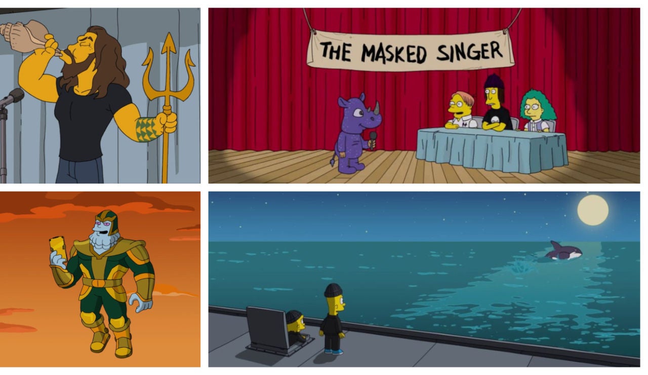 Los guiños de Los Simpson a las series, programas y películas más populares