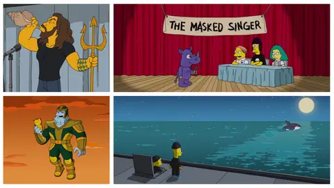 Los guiños de Los Simpson a las series, programas y películas más populares Los Simpson