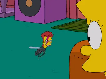 David Bowie en Los Simpson David Bowie en Los Simpson