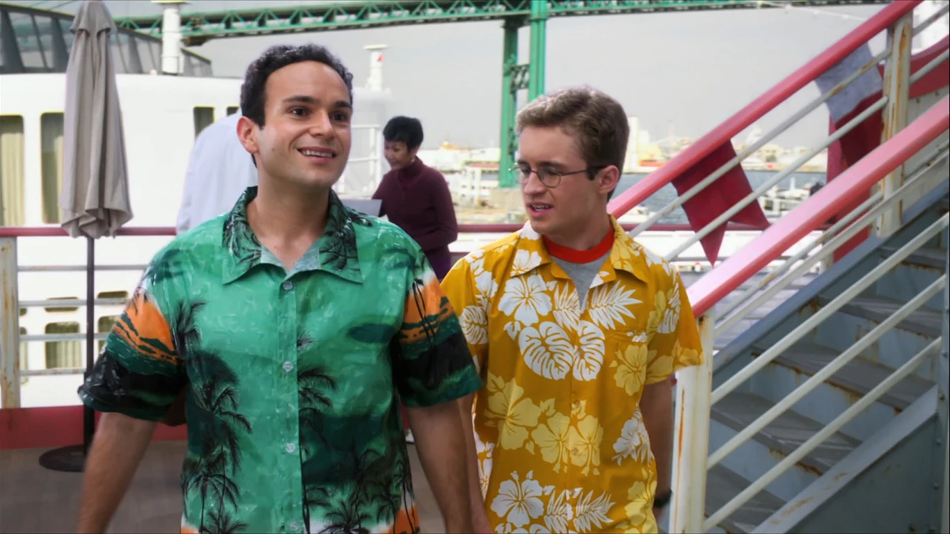 Barry y Adam de crucero Los Goldberg