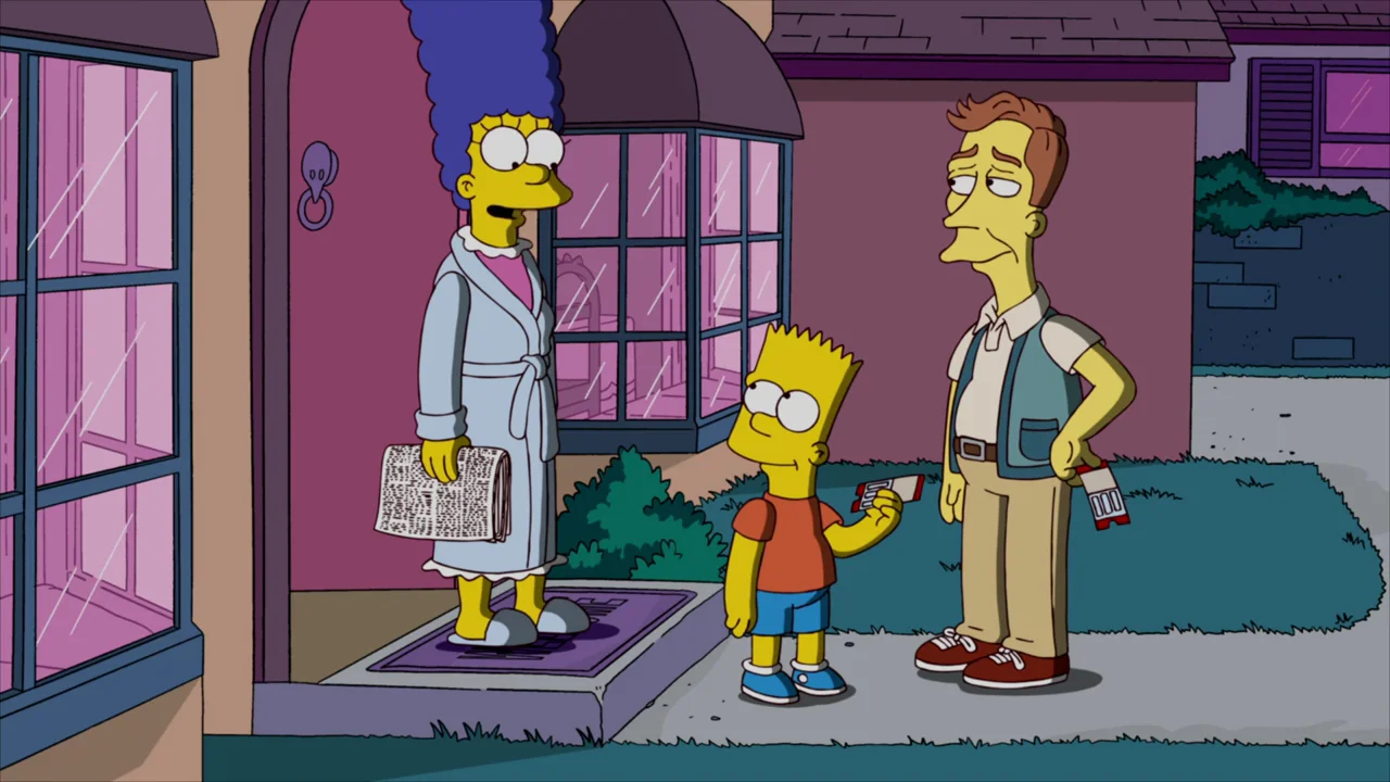 Bart ha caído en las manos del actor secundario Bob Bart ha caído en las manos del actor secundario Bob