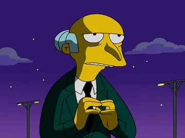 El señor Burns El señor Burns