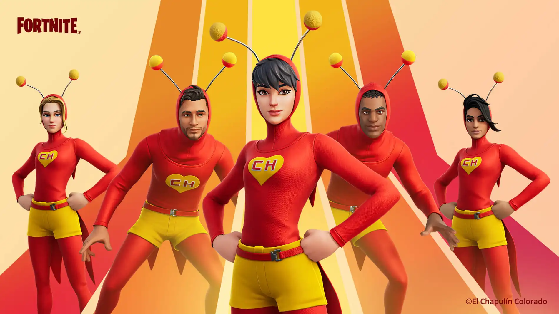 Chapulín Colorado llega a Fortnite: Así puedes conseguir sus exclusivos