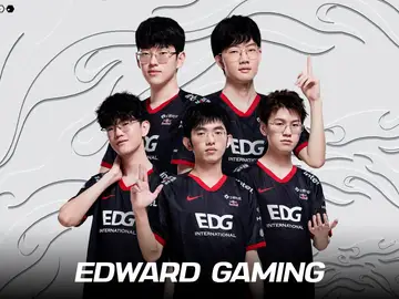 EDward Gaming, emperador de los Worlds 2021 EDward Gaming, emperador de los Worlds 2021