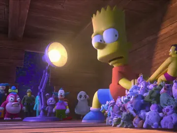 Los juguetes de Bart cobran vida y se vengan de él Los juguetes de Bart cobran vida y se vengan de él