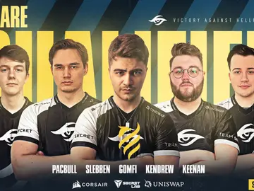 Team Secret se mantiene en la European League Team Secret se mantiene en la European League