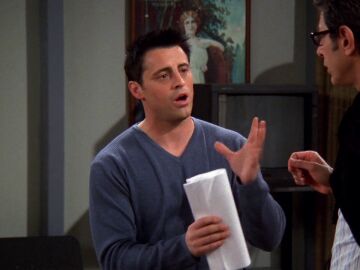 Joey consigue un casting que lo podría llevar directamente al estrellato