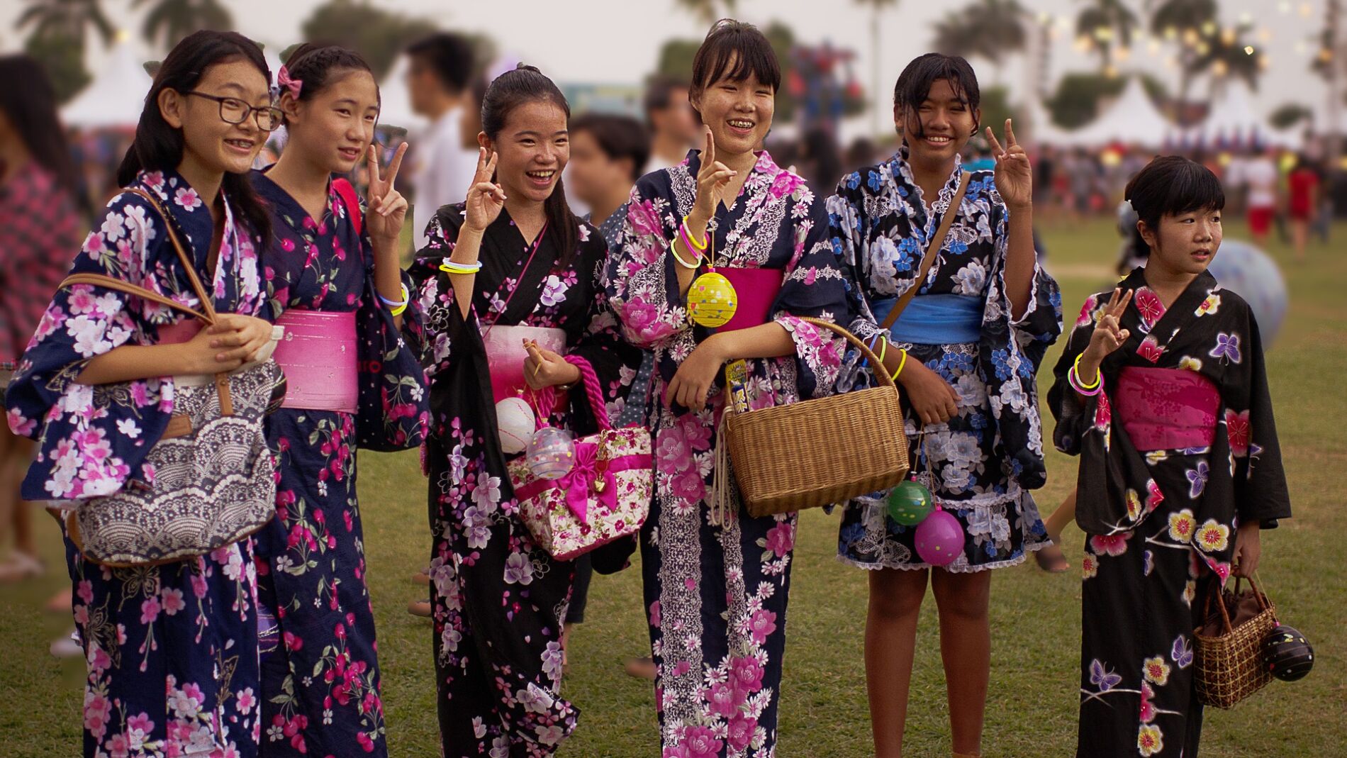 Chicas japonesas en Yukata
