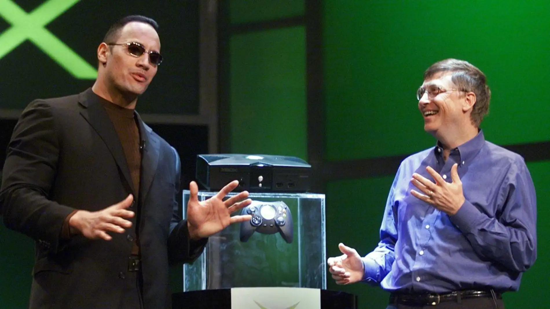 El día en el que el actor de The Rock hizo callar a Bill Gates durante la presentación de la primera Xbox