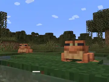 Ranas en Minecraft Ranas en Minecraft
