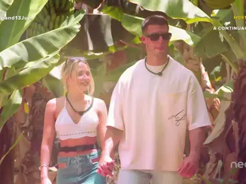 Rafa y Ariadna tienen una exitosa cita entre plátanos Rafa y Ariadna tienen una exitosa cita entre plátanos