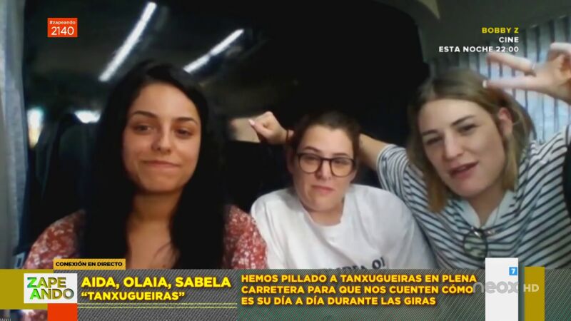 Tanxugueiras de gira: 