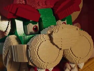 600.000 piezas y por encima de los 4 metros, así es la figura de LEGO de Bowser que nunca podrás comprar