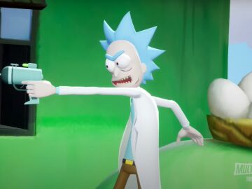Rick de 'Rick y Morty' ya está disponible en 'Multiversus', estrenando un tráiler de lo más loco 