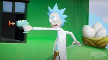 Rick de 'Rick y Morty' ya está disponible en 'Multiversus', estrenando un tráiler de lo más loco 