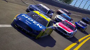 La impresionante jugada viral de la NASCAR de la que todos hablan y su piloto aprendió en un videojuego