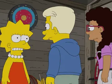 Lisa es invitada a formar parte del grupo de cerebritos del colegio pero con un hándicap: es secreto Lisa es invitada a formar parte del grupo de cerebritos del colegio pero con un hándicap: es secreto
