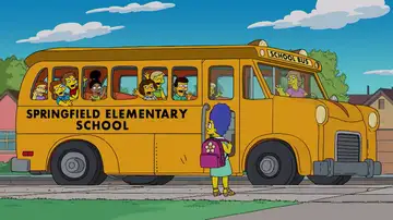 Marge se tropieza con la directora del colegio a quien convirtió su vida en un verdadero infierno