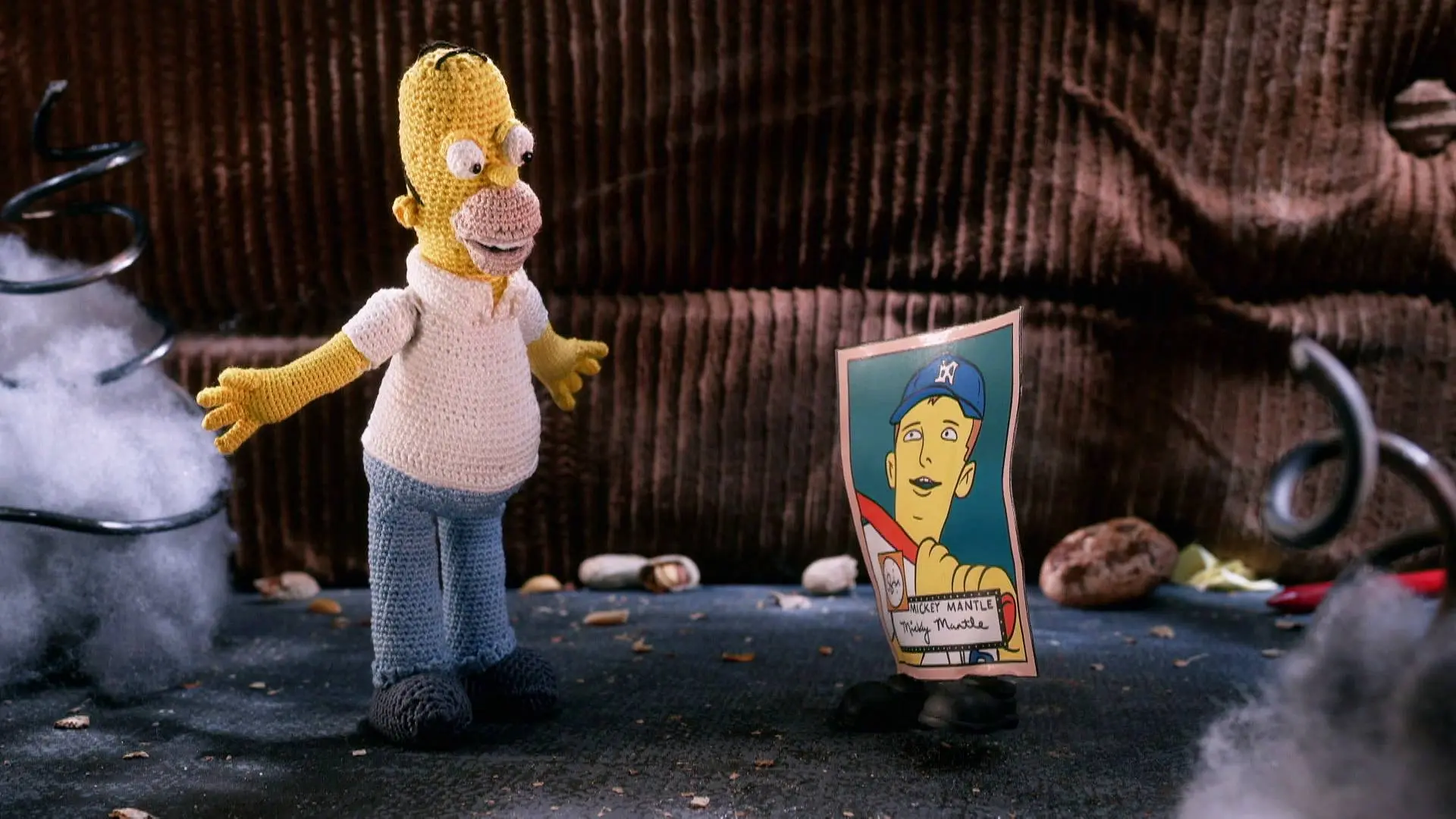 Homer es engullido por su sofá y revive su infancia Homer es engullido por su sofá y revive su infancia