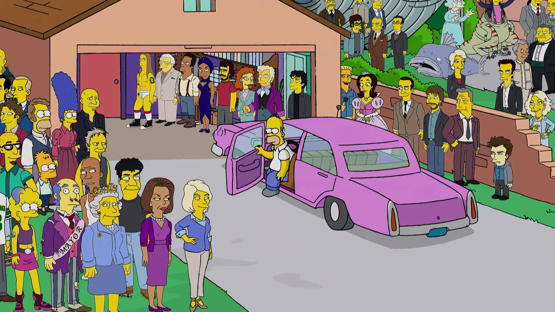 Desde la ic&oacute;nica familia Simpson hasta el &uacute;ltimo habitante de Springfield: 750 personajes animan los cr&eacute;ditos de la serie