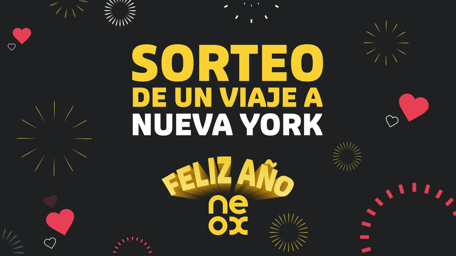 Sorteamos un viaje a Nueva York para dos personas en la precampanadas de Neox