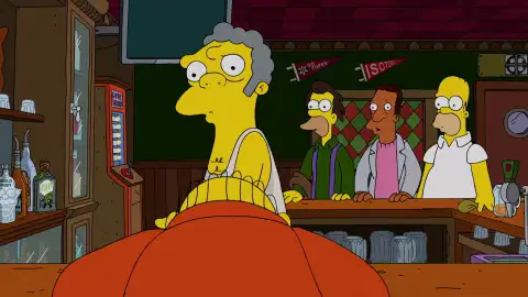 Moe y compañía Los Simpson