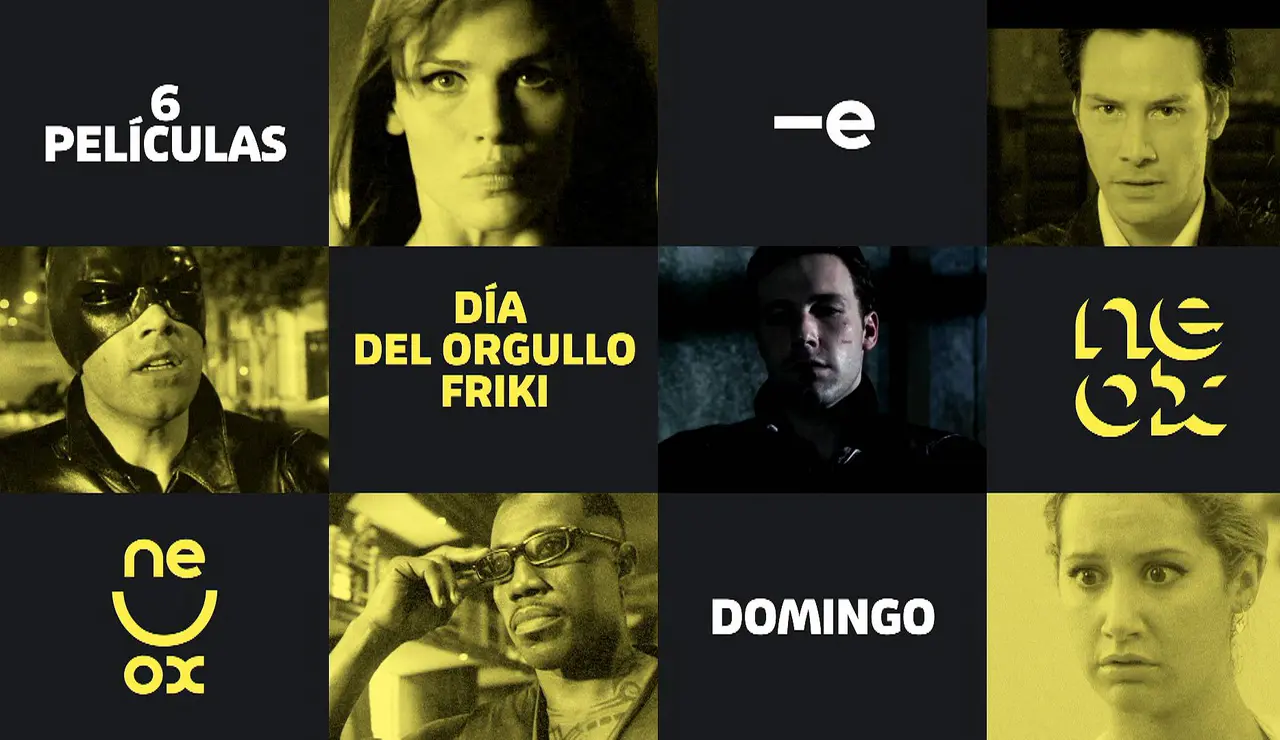 Neox celebra el Día del Orgullo Friki con un maratón de cine de acción y culto