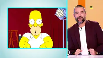 Homer responde a su manera a la gran pregunta de Dani Mateo: ¿se acaban Los Simpson? Homer responde a su manera a la gran pregunta de Dani Mateo: ¿se acaban Los Simpson?
