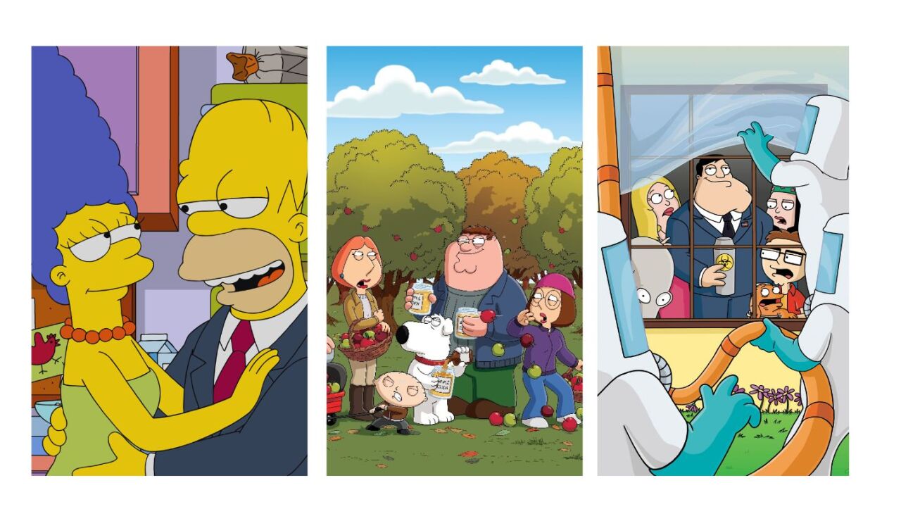 Las familias animadas m&aacute;s irreverentes celebran los 20 a&ntilde;os de Neox: Springfield, Langley Falls y Quahog bajo un mismo techo 