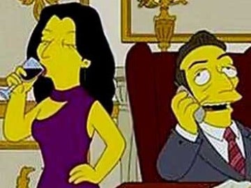 Los Sarkozy, con Bomba, nuevos en Los Simpsons
