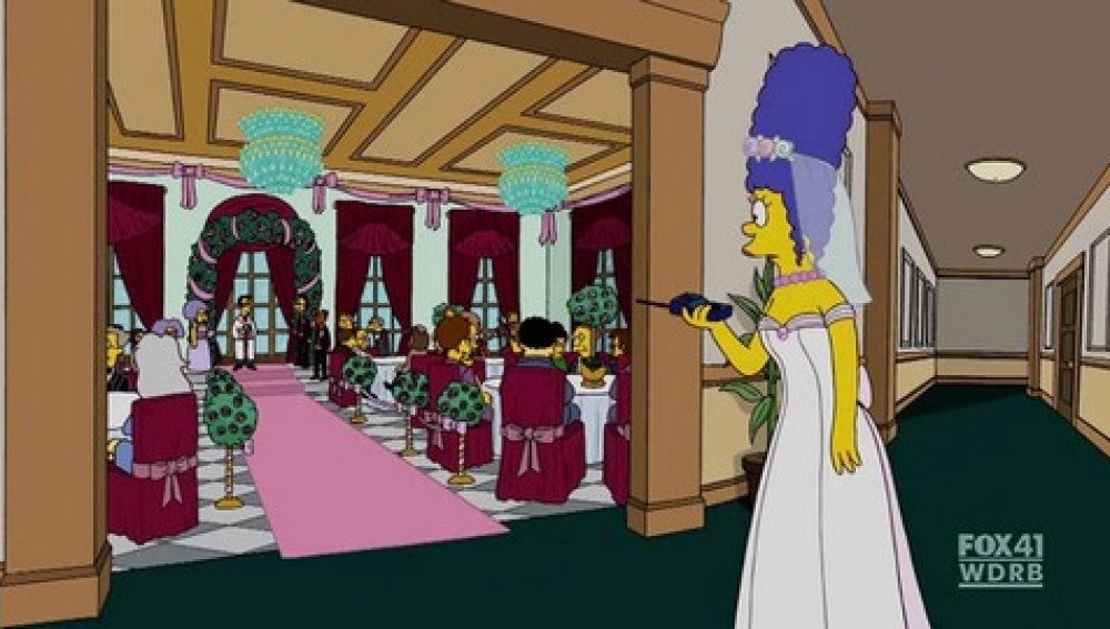 Homer le vuelve a pedir matrimonio a Marge