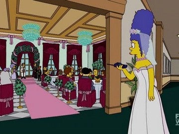 Homer le vuelve a pedir matrimonio a Marge