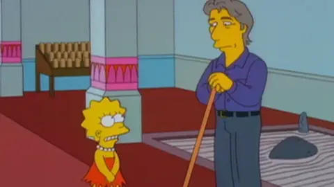 Richard Gere en Los Simpson Richard Gere en Los Simpson