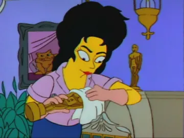 Elizabeth Taylor en Los Simpson Elizabeth Taylor en Los Simpson