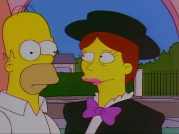 Mary Poppins en Los Simpson Mary Poppins en Los Simpson