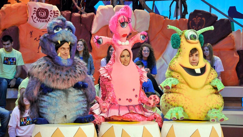 Las amebas: Antonio Castelo, Ana Ruíz y Poti