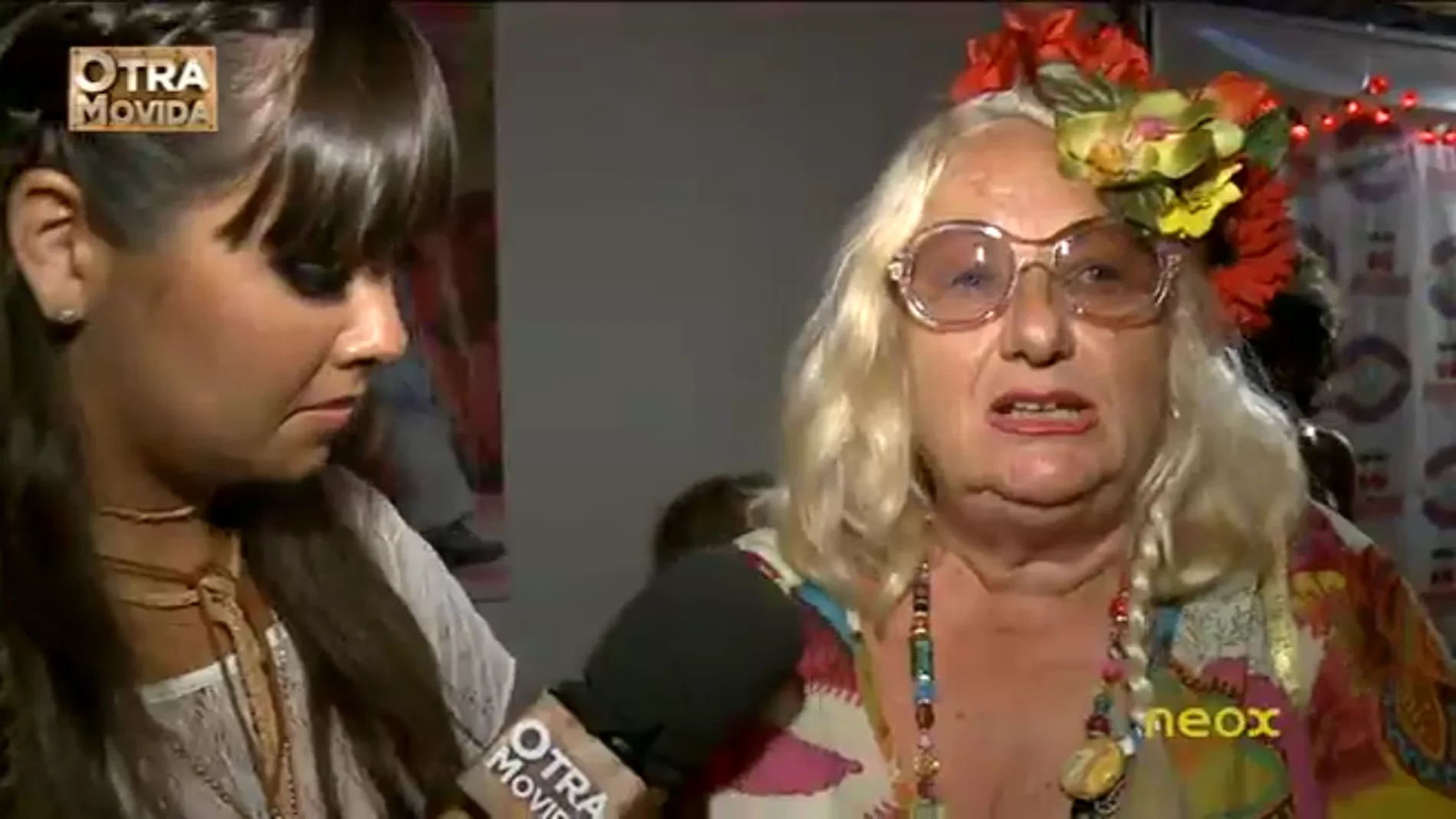 Cristina Pedroche en la fiesta Hippie