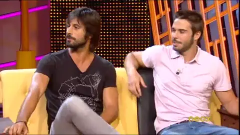 Hugo Silva y Álex Barahona en Otra Movida Hugo Silva y Álex Barahona en Otra Movida