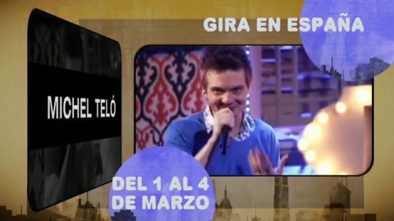Michel Teló de gira por España