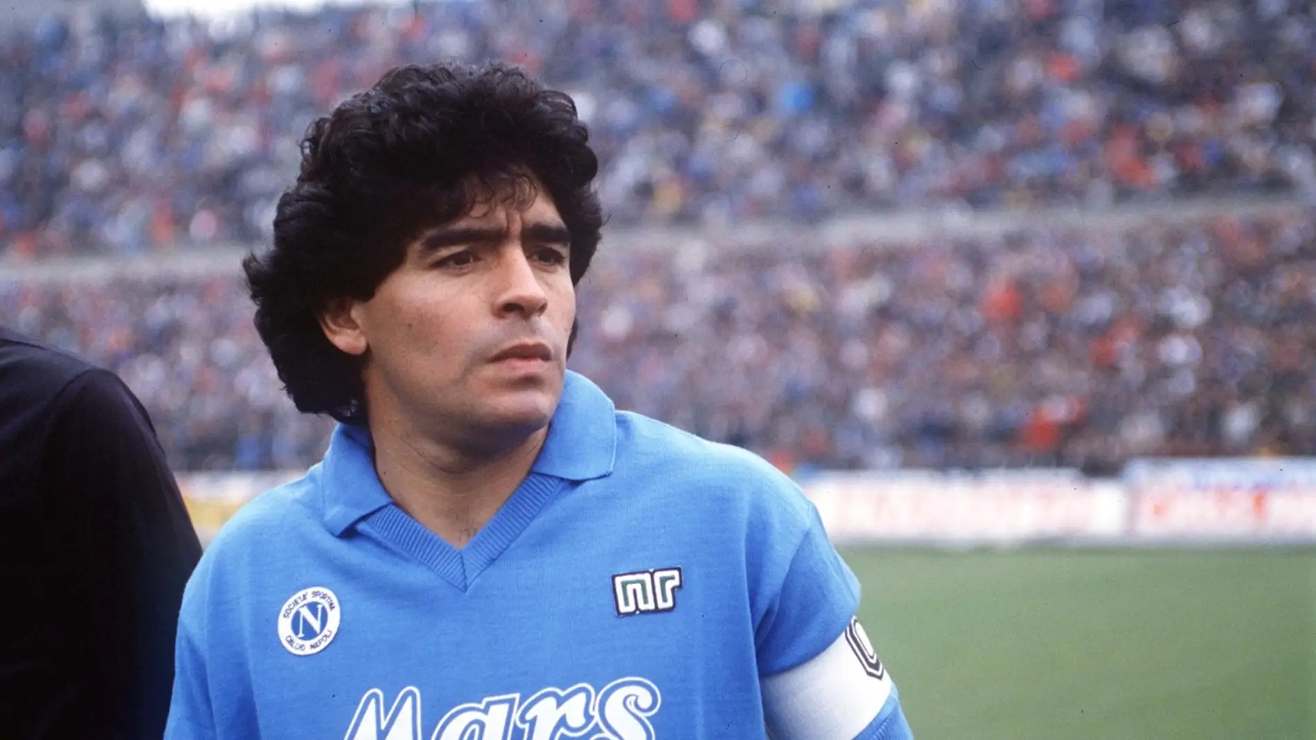 Diego Armando Maradona en el Napoles