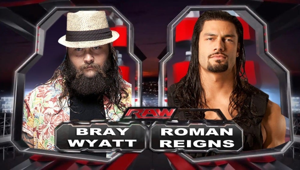 Batalla campal entre Bray Wyatt y Roman Reings en Raw