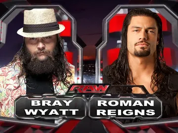 Batalla campal entre Bray Wyatt y Roman Reings en Raw Batalla campal entre Bray Wyatt y Roman Reings en Raw