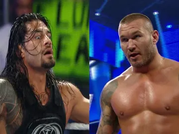 Rollins y Orton en 'SmackDown' Rollins y Orton en 'SmackDown'