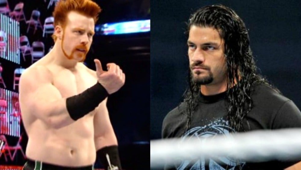 El campeón Sheamus cara a cara con Roman Reigns en 'Raw'